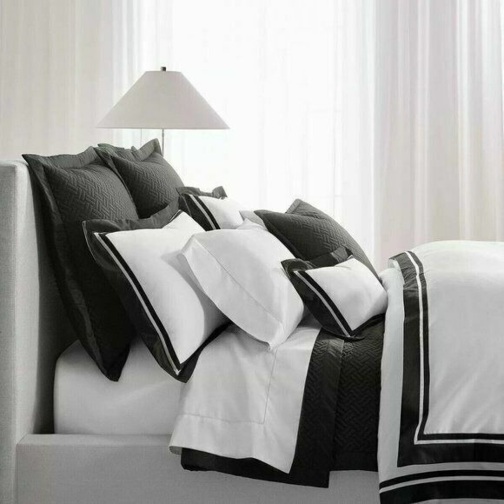 Ralph Lauren Home Duvet Cover full / QUEEN Metro Gray $400 NEW in package